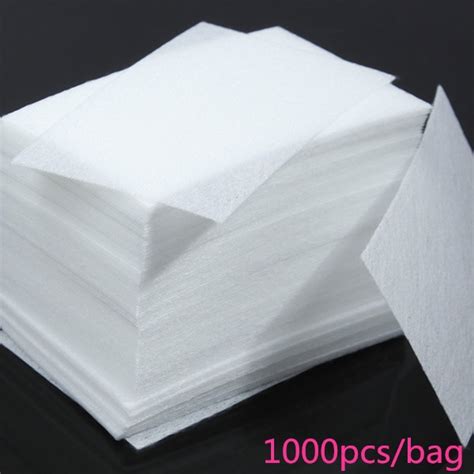 lint free cotton pads.